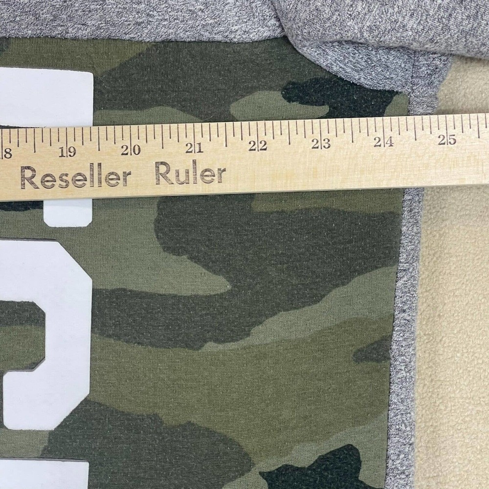 Ecko Unltd Hoodie Jacket Adult Large Gray/Camo Heavyweight Full Zip Mens - Picture 5 of 13